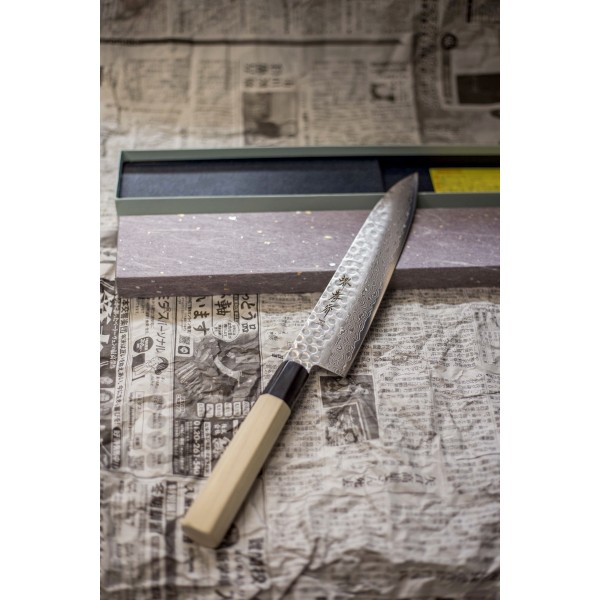 Професионален кухненски нож Cook’s Knife  45Layers Damascus - 210mm - Sakai Takayuki  