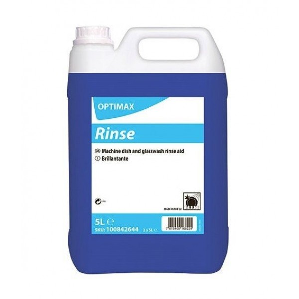 Изплакващ препарат за съдомиялни  Diversey Optimax Rinse - 5 литра