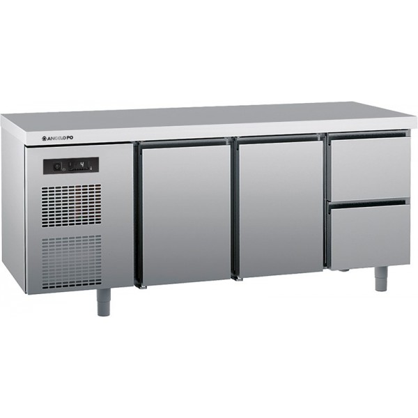 REFRIGERATED COUNTER 0 ÷ +10°C DEPTH 70 CM WITH WORKTOP 5VB2M  