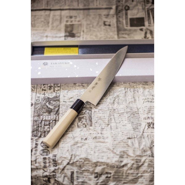 Cook’s Knife  INOX series  210mm - Sakai Takayuki  