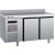 REFRIGERATED COUNTER 0 ÷ +10°C DEPTH 70 CM WORKTOP WITH REAR SPLASHBACK 5VAA  