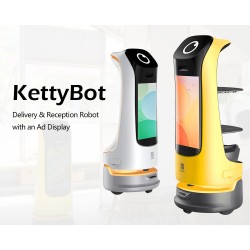 KettyBot - робот за сервиране, доставка и реклама