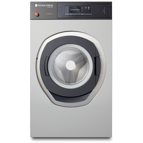 Commercial washing machine for 7 kg capacity in high-quality chrome steel -  Spirit proLine  W65, Schulthess