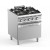 4 BURNERS ON ELECTRIC OVEN - MBM